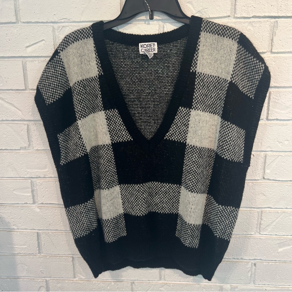 Vintage 80s 90s Koret Mohair Blend Sweater Vest Women’s 20W